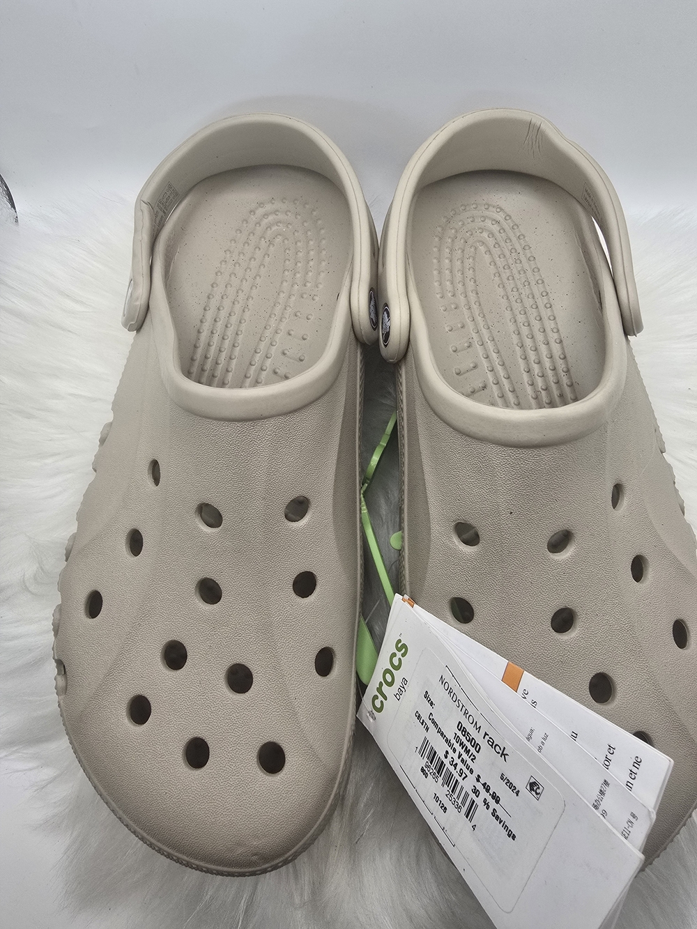 SOLD....CROCS Women Classic Clog in Light Beige